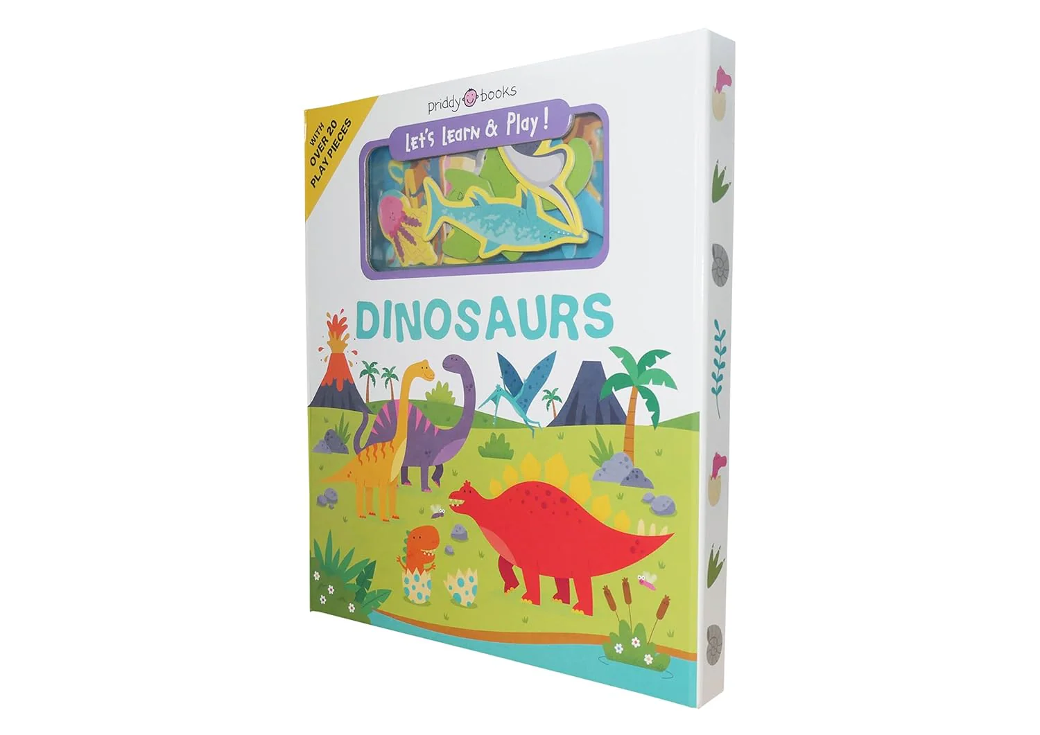 Let's Learn & Play!: Dinosaurs Board Book - Image 3